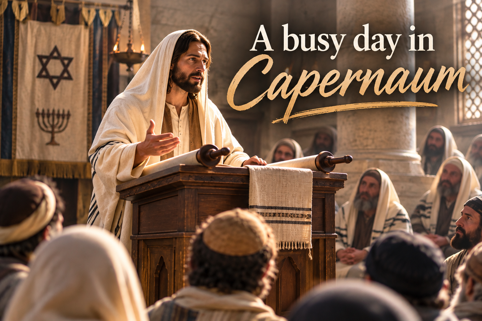 Jesus speaks and the people are astonished!!!