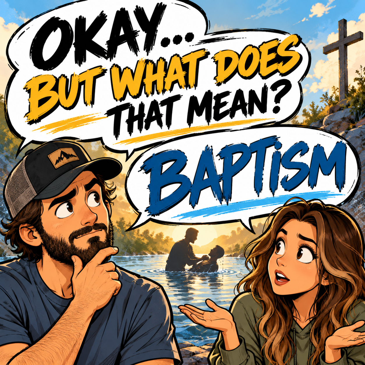 Okay… But what does that mean? “Baptism”